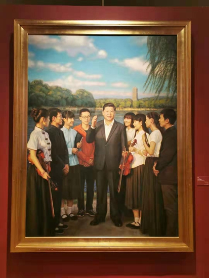 油畫：《未名湖畔》_副本.jpg